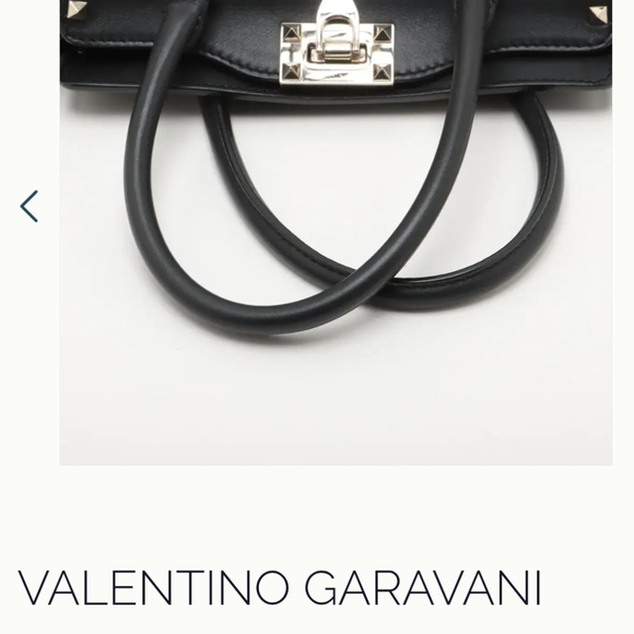 Valentino Garavani Rockstud Black Leather . FINAL PRICE - Picture 6 of 13